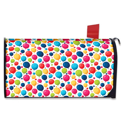 Cartoon Balloon Pattern Print Mailbox Cover