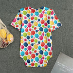 Cartoon Balloon Pattern Print Men's Bodysuit