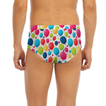 Cartoon Balloon Pattern Print Men's Briefs