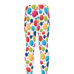Cartoon Balloon Pattern Print Men's leggings
