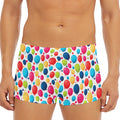 Cartoon Balloon Pattern Print Men's Short Boxer Briefs