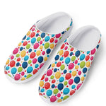 Cartoon Balloon Pattern Print Mesh Casual Shoes