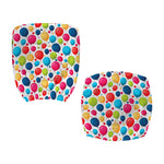 Cartoon Balloon Pattern Print Office Chair Cover