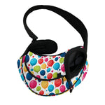 Cartoon Balloon Pattern Print Pet Sling Carrier