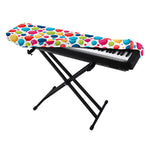 Cartoon Balloon Pattern Print Piano Keyboard Cover