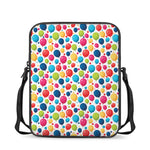 Cartoon Balloon Pattern Print Rectangular Crossbody Bag