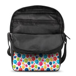 Cartoon Balloon Pattern Print Rectangular Crossbody Bag