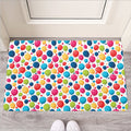 Cartoon Balloon Pattern Print Rubber Doormat