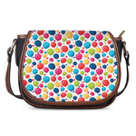 Cartoon Balloon Pattern Print Saddle Bag