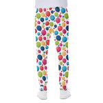 Cartoon Balloon Pattern Print Scuba Joggers