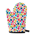 Cartoon Balloon Pattern Print Single Oven Mitt