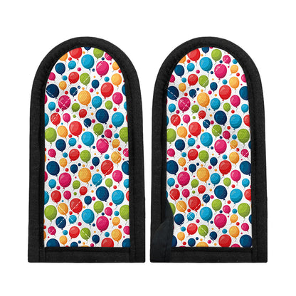 Cartoon Balloon Pattern Print Skillet Handle Cover
