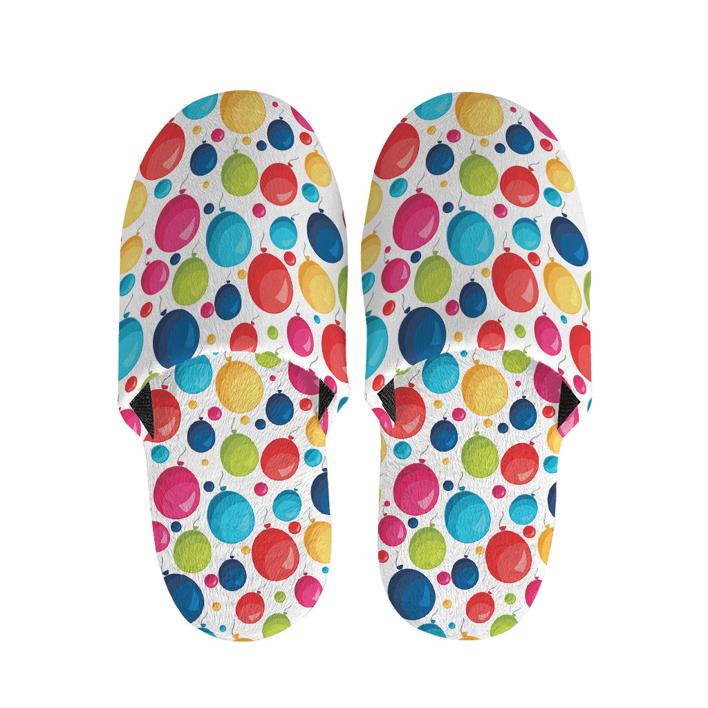 Cartoon Balloon Pattern Print Slippers