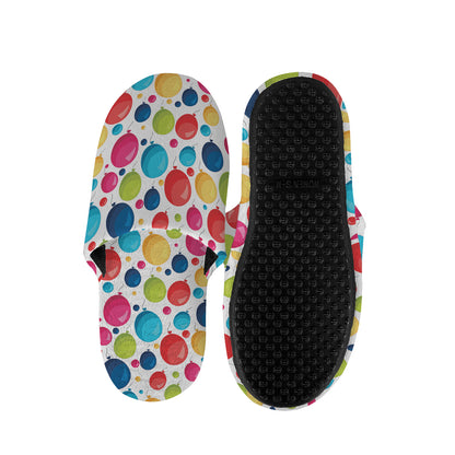 Cartoon Balloon Pattern Print Slippers