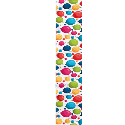Cartoon Balloon Pattern Print Table Runner