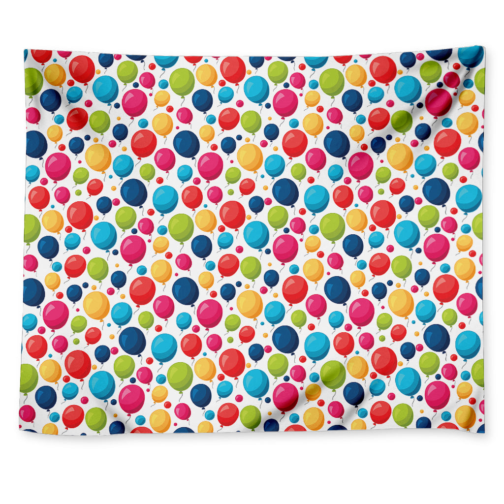 Cartoon Balloon Pattern Print Tapestry