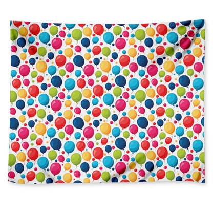 Cartoon Balloon Pattern Print Tapestry