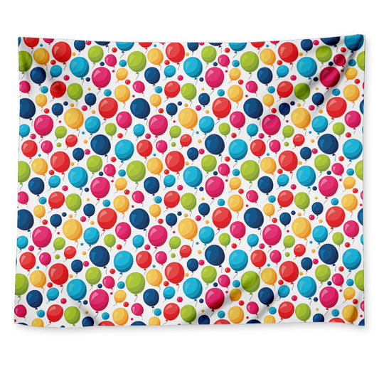 Cartoon Balloon Pattern Print Tapestry