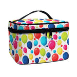 Cartoon Balloon Pattern Print Travel Makeup Bag