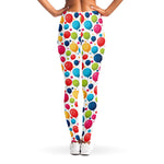 Cartoon Balloon Pattern Print Women's Leggings
