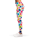 Cartoon Balloon Pattern Print Women's Leggings
