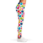 Cartoon Balloon Pattern Print Women's Leggings