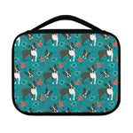 Cartoon Boston Terrier Flower Print Classic Bible Case