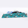 Cartoon Boston Terrier Flower Print Sports Towel