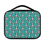 Cartoon Boston Terrier Pattern Print Classic Bible Case
