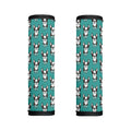 Cartoon Boston Terrier Pattern Print Handle Covers