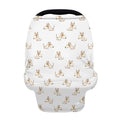 Cartoon Bull Terrier Pattern Print Baby Seat Cover