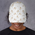 Cartoon Bull Terrier Pattern Print Baseball Cap