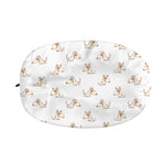 Cartoon Bull Terrier Pattern Print Car Side Mirror Covers