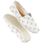Cartoon Bull Terrier Pattern Print Casual Shoes
