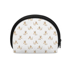 Cartoon Bull Terrier Pattern Print Coin Purse