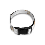 Cartoon Bull Terrier Pattern Print Dog Collar
