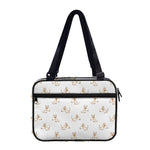 Cartoon Bull Terrier Pattern Print Double Strap Bible Bag