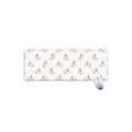 Cartoon Bull Terrier Pattern Print Extended Mouse Pad