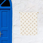 Cartoon Bull Terrier Pattern Print Garden Flag