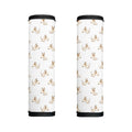 Cartoon Bull Terrier Pattern Print Handle Covers
