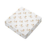 Cartoon Bull Terrier Pattern Print Outdoor Seat Cushion Cover