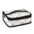 Cartoon Bull Terrier Pattern Print Small Lunch Bag