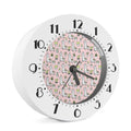 Cartoon Cactus And Llama Pattern Print Alarm Clock