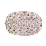Cartoon Cactus And Llama Pattern Print Car Side Mirror Covers