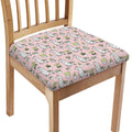 Cartoon Cactus And Llama Pattern Print Chair Cushion Cover