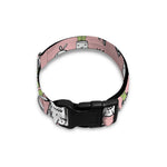 Cartoon Cactus And Llama Pattern Print Dog Collar
