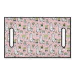 Cartoon Cactus And Llama Pattern Print Golf Cart Seat Cover