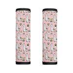 Cartoon Cactus And Llama Pattern Print Handle Covers