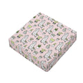Cartoon Cactus And Llama Pattern Print Outdoor Seat Cushion Cover
