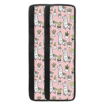 Cartoon Cactus And Llama Pattern Print Refrigerator Handle Covers